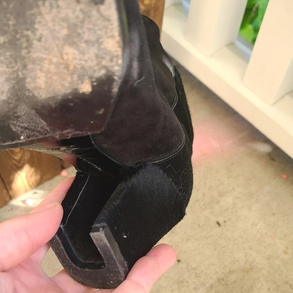 Sigerson Morrison Black Ankle Boots - Picture 5 of 12